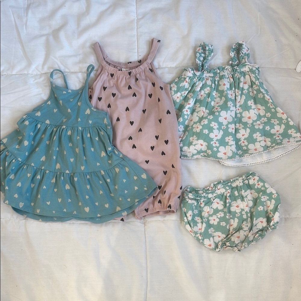18/24 Outfit Lot dress, romper, set